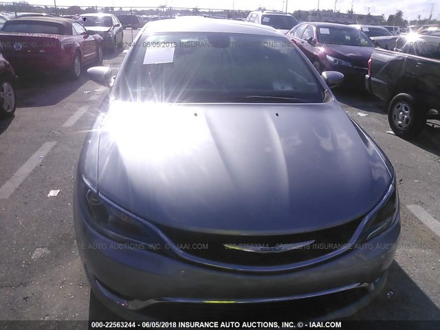 1C3CCCAB0GN103541 - 2016 CHRYSLER 200 LIMITED SILVER photo 6