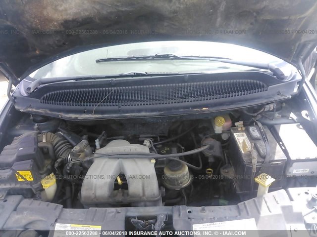 1D4GP25B35B319228 - 2005 DODGE CARAVAN SE 绿色 照片 10