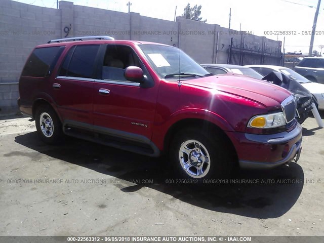 5LMFU28L0WLJ03380 - 1998 LINCOLN NAVIGATOR RED photo 1