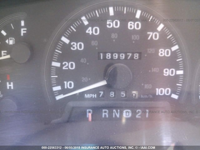 5LMFU28L0WLJ03380 - 1998 LINCOLN NAVIGATOR RED photo 7