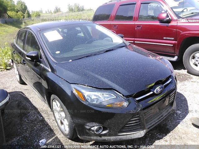 1FADP3J28EL234462 - 2014 FORD FOCUS TITANIUM BLACK photo 1