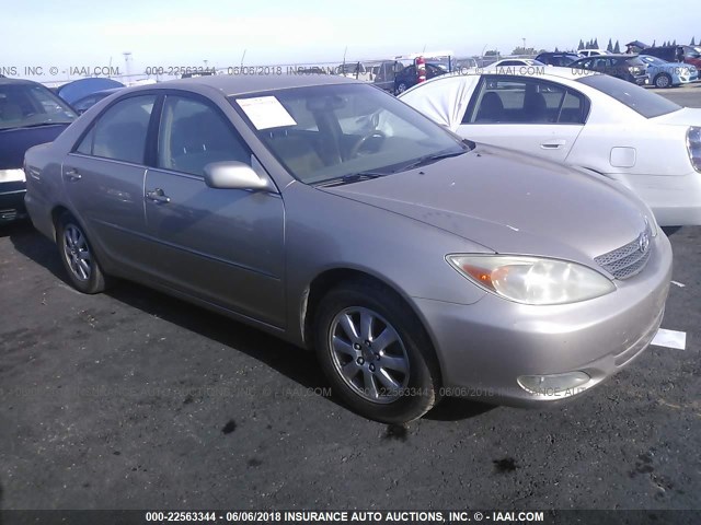JTDBE30K930183612 - 2003 TOYOTA CAMRY LE/XLE Ոսկեգույն լուսանկար 1