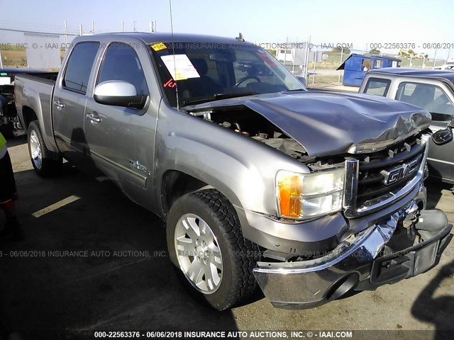 3GTEC13J88G219786 - 2008 GMC SIERRA C1500 GRAY photo 1