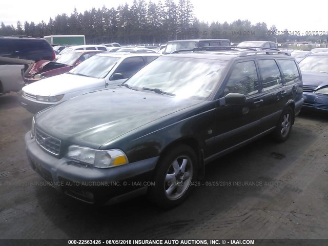 YV1LZ56D8Y2714835 - 2000 VOLVO V70 XC/SE GREEN photo 2