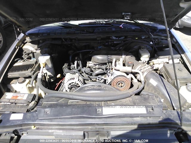 1GKDT13W0Y2316596 - 2000 GMC JIMMY / ENVOY  BROWN photo 10