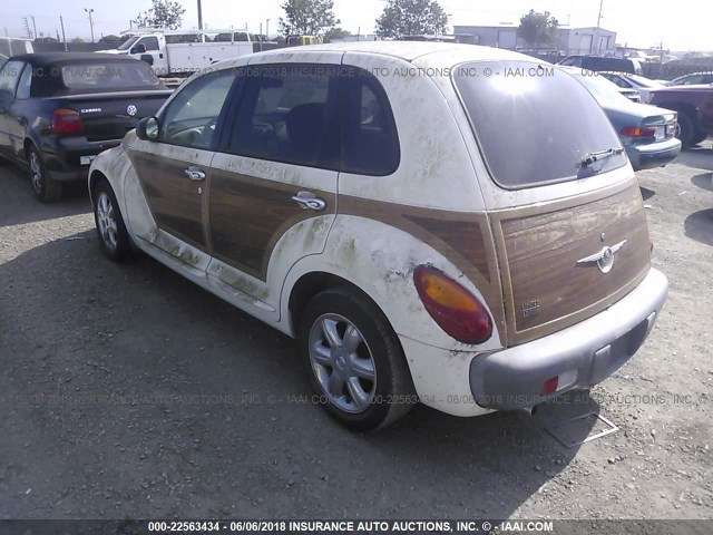 3C8FY68B92T364501 - 2002 CHRYSLER PT CRUISER LIMITED/DREAM CRUISER WHITE photo 3