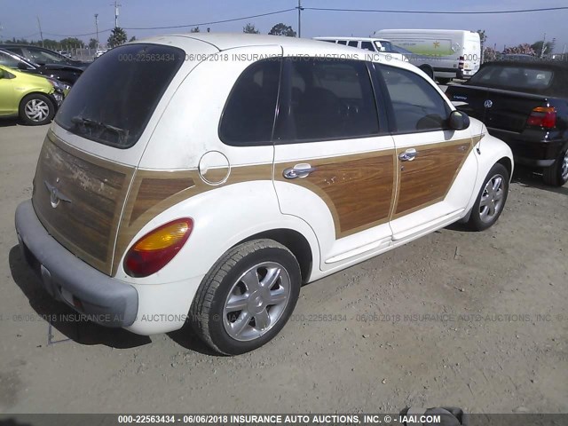 3C8FY68B92T364501 - 2002 CHRYSLER PT CRUISER LIMITED/DREAM CRUISER WHITE photo 4