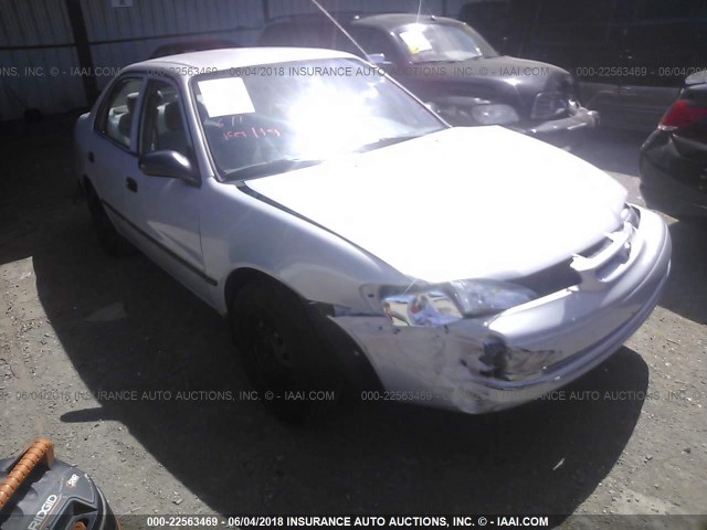 1NXBR12EXXZ234125 - 1999 TOYOTA COROLLA VE/CE/LE SILVER photo 1