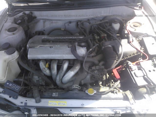 1NXBR12EXXZ234125 - 1999 TOYOTA COROLLA VE/CE/LE 银色 照片 10