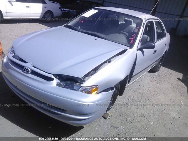 1NXBR12EXXZ234125 - 1999 TOYOTA COROLLA VE/CE/LE 银色 照片 2