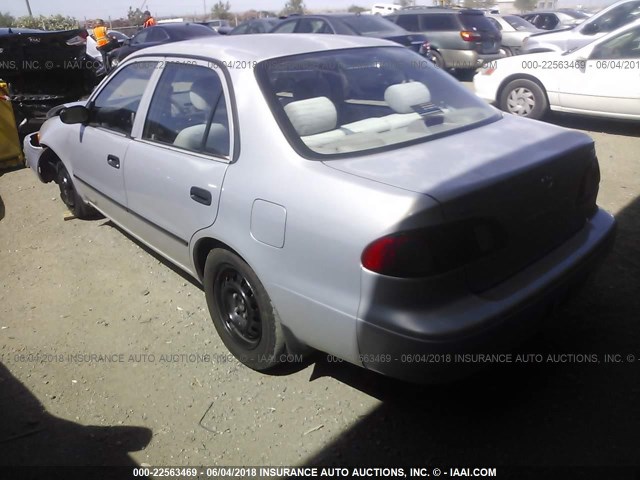 1NXBR12EXXZ234125 - 1999 TOYOTA COROLLA VE/CE/LE 银色 照片 3