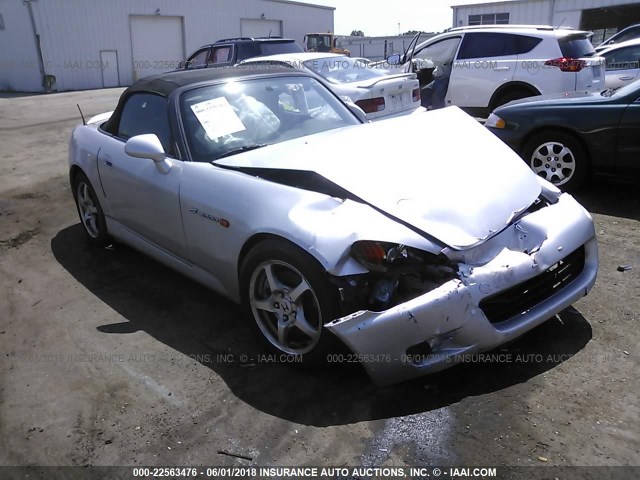 JHMAP11433T000034 - 2003 HONDA S2000 SILVER photo 1