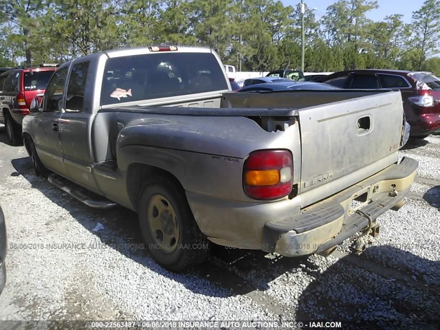 2GTEC19T3X1569651 - 1999 GMC NEW SIERRA C1500 TAN photo 3