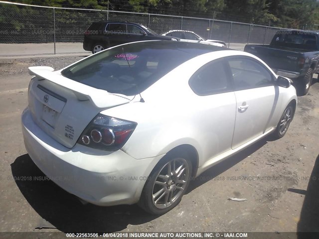 JTKDE167790283287 - 2009 TOYOTA SCION TC 白色 照片 4