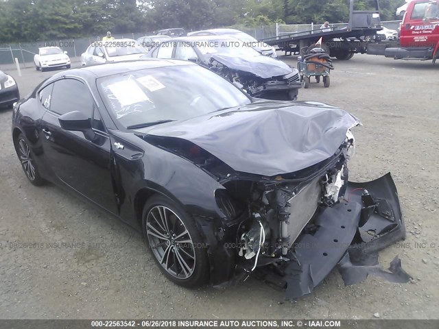 JF1ZNAA15D1711169 - 2013 TOYOTA SCION FR-S BLACK photo 1
