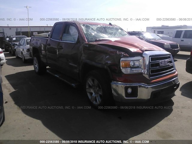 1GTV2UEH1FZ193124 - 2015 GMC SIERRA K1500 SLE ORANGE photo 1