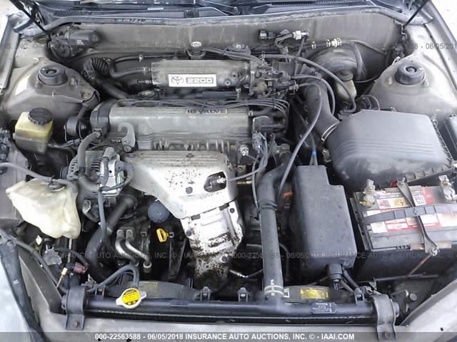 4T1BG12KXTU788884 - 1996 TOYOTA CAMRY DX/LE/XLE ნაცრისფერი ფოტო 10