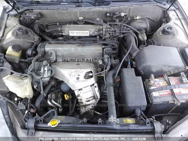 4T1BG12KXTU788884 - 1996 TOYOTA CAMRY DX/LE/XLE GRAY photo 10