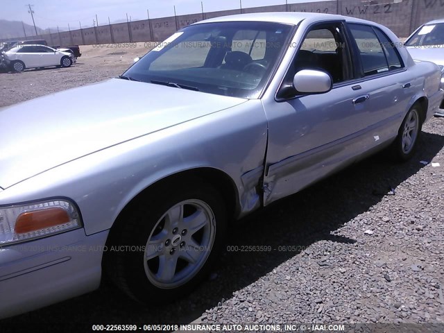 2FAFP74W22X146861 - 2002 FORD CROWN VICTORIA LX/SPORT SILVER photo 6