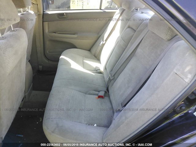 4T1BE32K12U627680 - 2002 TOYOTA CAMRY LE/XLE/SE 棕色 照片 8