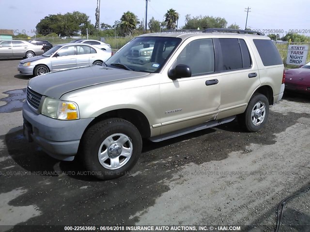 1FMZU62E12ZA67983 - 2002 FORD EXPLORER XLS BEIGE photo 2