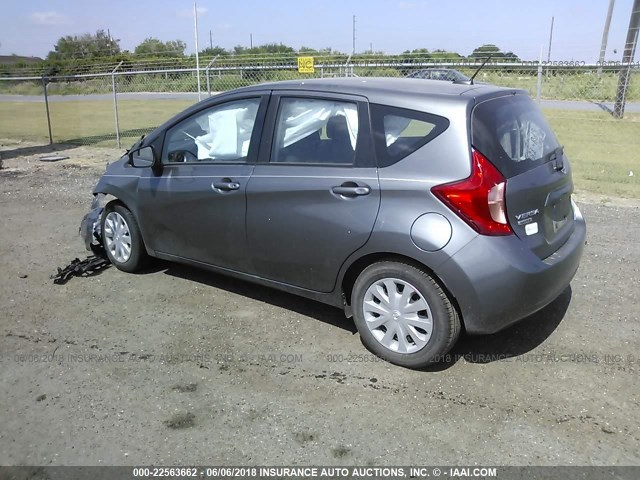 3N1CE2CP9GL357101 - 2016 NISSAN VERSA NOTE S/S PLUS/SV/SL/SR GRAY photo 3