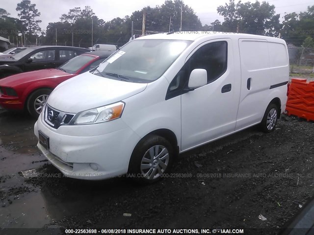 3N6CM0KN2HK713185 - 2017 NISSAN NV200 2.5S/2.5SV WHITE photo 2