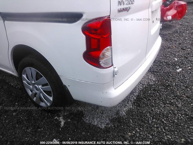 3N6CM0KN2HK713185 - 2017 NISSAN NV200 2.5S/2.5SV WHITE photo 6