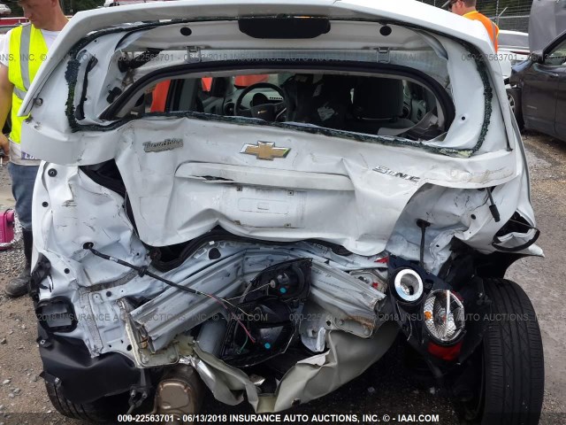 1G1JA6SH5G4167909 - 2016 CHEVROLET SONIC LS Ağ foto 6