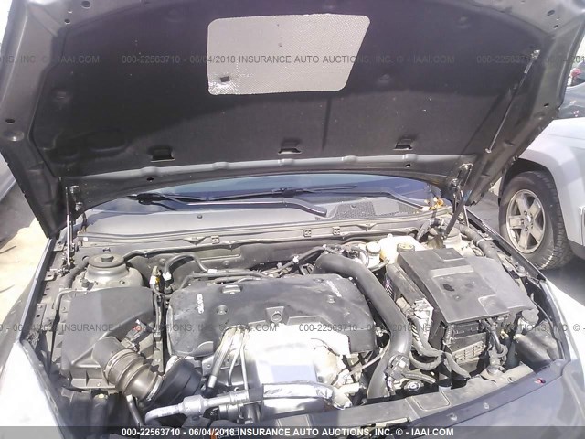 2G4GK5EX1F9291646 - 2015 BUICK REGAL GRAY photo 10