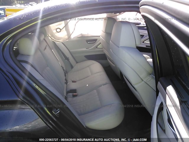 WBSFV9C54DC773185 - 2013 BMW M5 GRAY photo 8