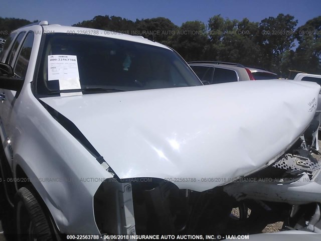 1GKFK66877J390141 - 2007 GMC YUKON XL DENALI WHITE photo 6