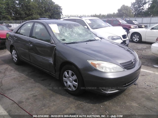 4T1BE32KX4U901512 - 2004 TOYOTA CAMRY LE/XLE/SE ნაცრისფერი ფოტო 1