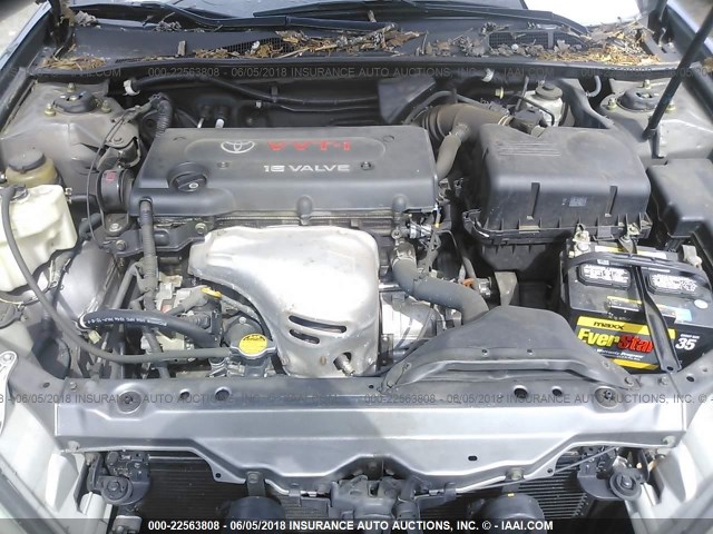 4T1BE32KX4U901512 - 2004 TOYOTA CAMRY LE/XLE/SE ნაცრისფერი ფოტო 10