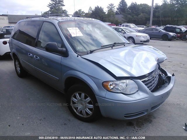 2A8GP54L76R717899 - 2006 CHRYSLER TOWN & COUNTRY TOURING BLUE photo 1