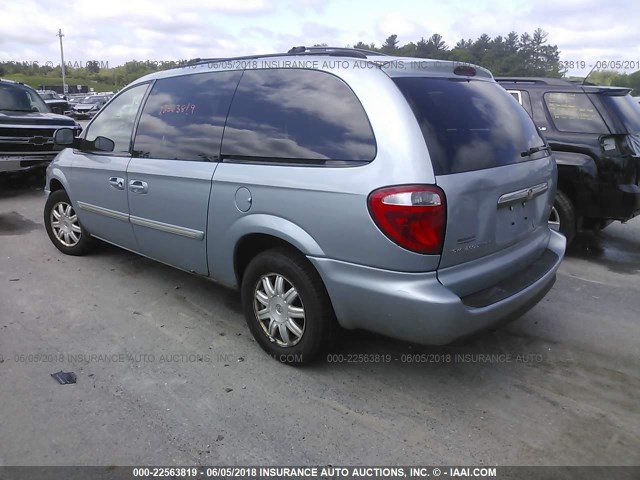 2A8GP54L76R717899 - 2006 CHRYSLER TOWN & COUNTRY TOURING BLUE photo 3