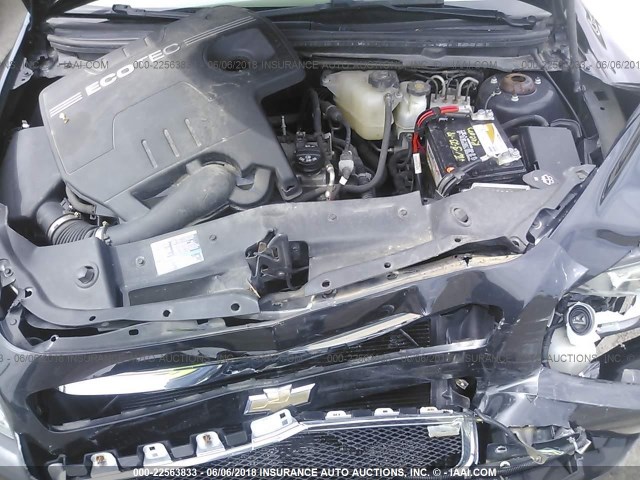 1G1ZG57B28F258481 - 2008 CHEVROLET MALIBU LS 黑色 照片 10