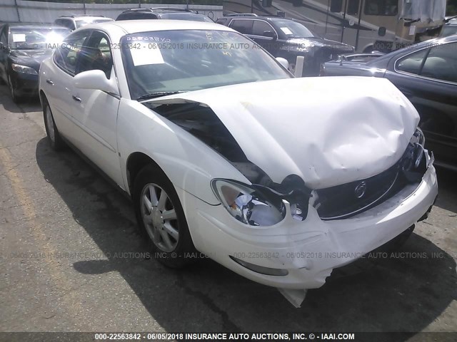 2G4WC582761164598 - 2006 BUICK LACROSSE CX WHITE photo 1