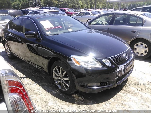 JTHCE96S070006742 - 2007 LEXUS GS 350 BLACK photo 1