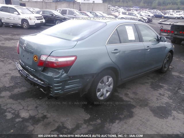4T1BE46K59U809389 - 2009 TOYOTA CAMRY SE/LE/XLE 绿色 照片 4