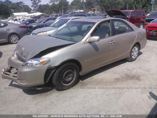 4T1BE32K63U155199 - 2003 TOYOTA CAMRY LE/XLE/SE 灰色 照片 2