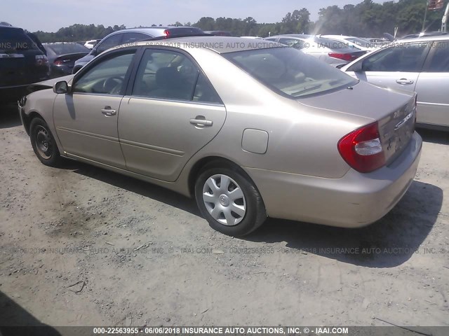 4T1BE32K63U155199 - 2003 TOYOTA CAMRY LE/XLE/SE 灰色 照片 3