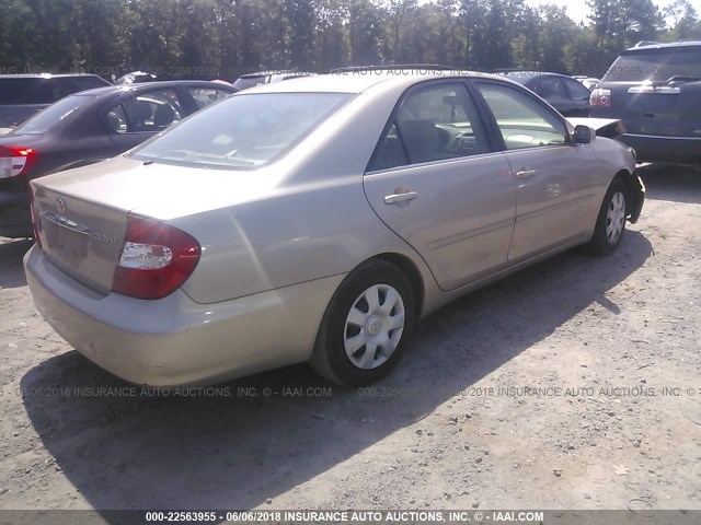 4T1BE32K63U155199 - 2003 TOYOTA CAMRY LE/XLE/SE 灰色 照片 4