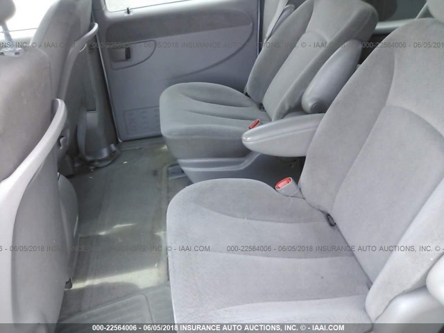 2B4GP44341R383306 - 2001 DODGE GRAND CARAVAN SPORT GRAY photo 8