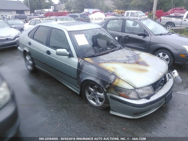 YS3DF58K812058942 - 2001 SAAB 9-3 SE GREEN photo 1