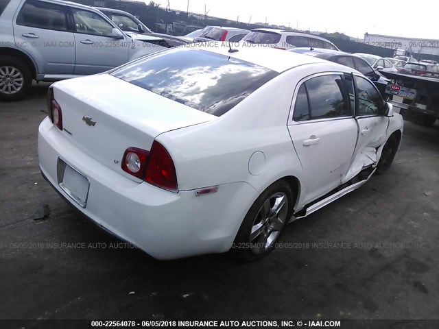 1G1ZH57B294210909 - 2009 CHEVROLET MALIBU 1LT 白色 照片 4