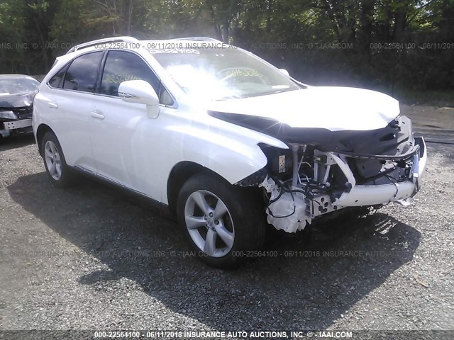 2T2BK1BA2DC205020 - 2013 LEXUS RX 350/BASE/F SPORT WHITE photo 1