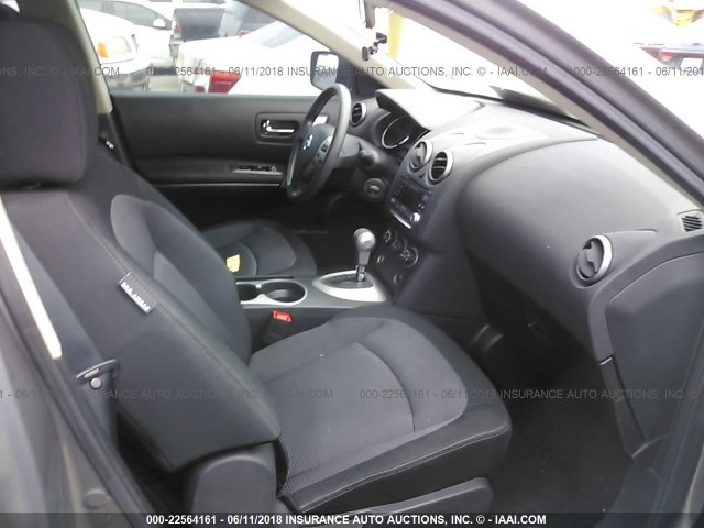 JN8AS5MT9BW164691 - 2011 NISSAN ROGUE S/SV/KROM GRAY photo 5