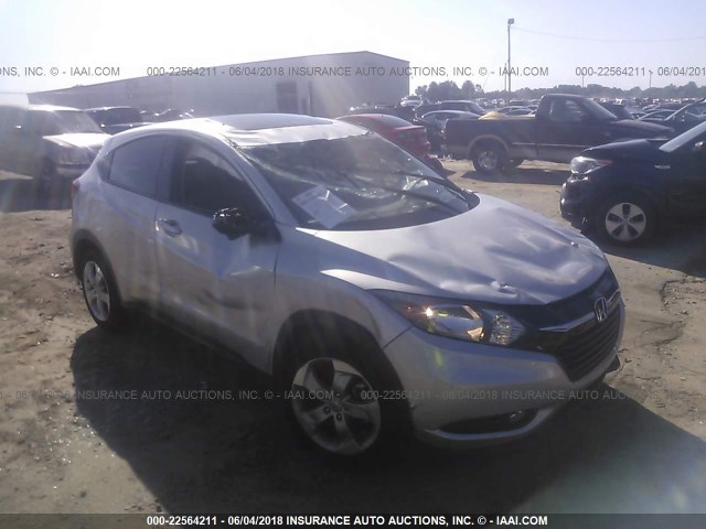 3CZRU5H58GM733584 - 2016 HONDA HR-V EX SILVER photo 1