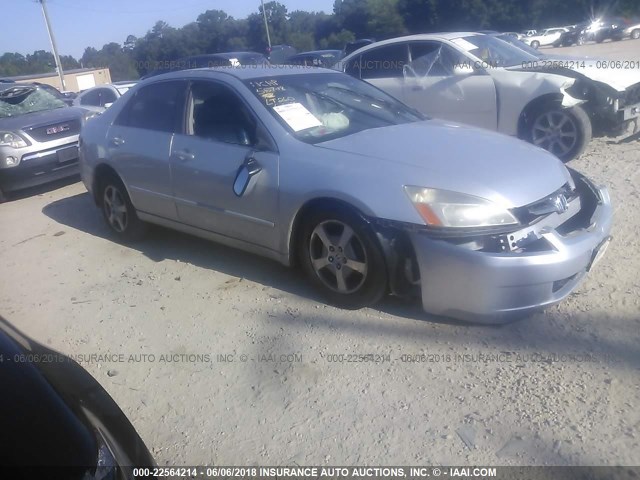 JHMCN36595C013188 - 2005 HONDA ACCORD HYBRID SILVER photo 1